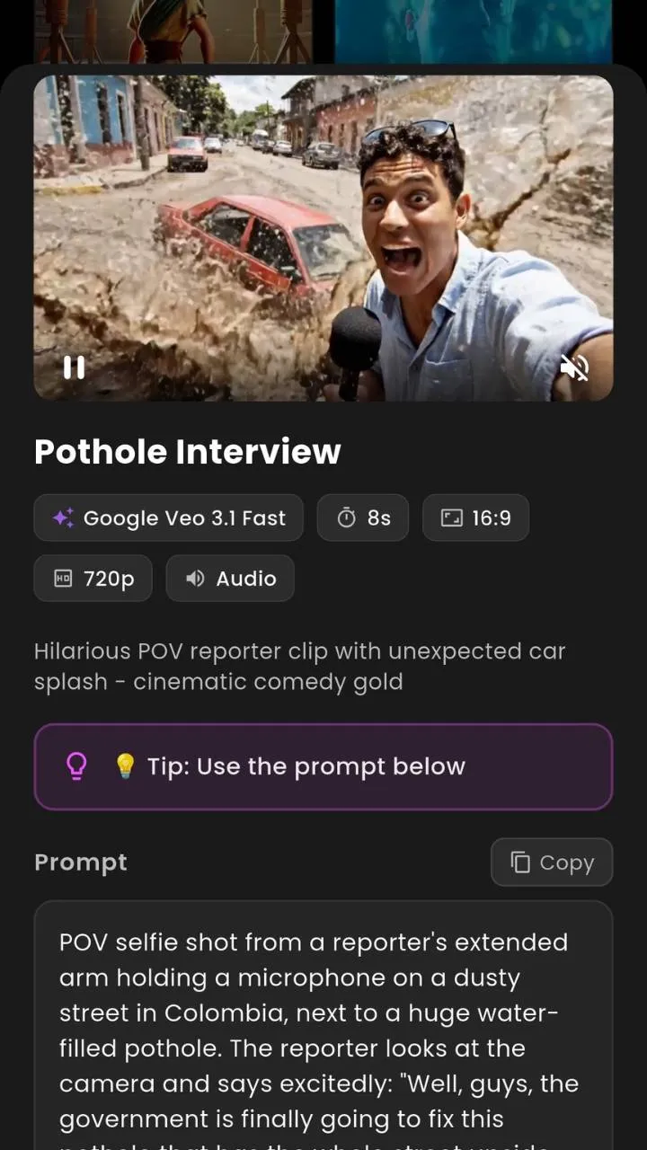 VIBE iOS App Screenshot
